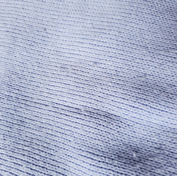 Vintage 80s Pastel Purple 3D Kawaii Metallic Glitter Embroidered Sweater Small - Picture 11 of 13